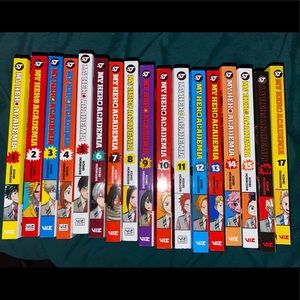 ‪boku no hero academia volumes 1-17 (•͈ᴗ•͈ 人)‬